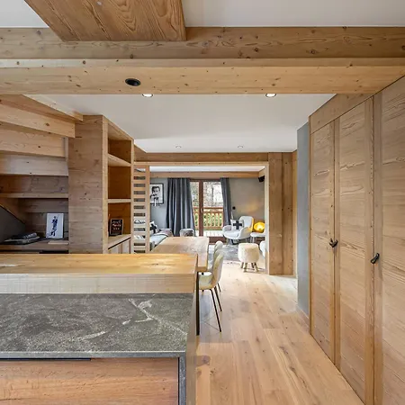 Duplex Lumineux A Megeve, Proche Telecabine Du Jaillet, 2 En Suite, Parking, Casier A - Fr-1-569-77 Межев