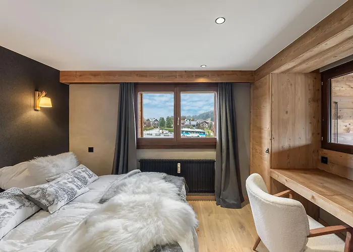 Duplex Lumineux A Megeve, Proche Telecabine Du Jaillet, 2 En Suite, Parking, Casier A - Fr-1-569-77 Межев