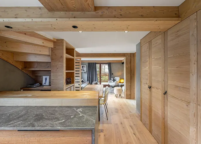 Duplex Lumineux A Megeve, Proche Telecabine Du Jaillet, 2 En Suite, Parking, Casier A - Fr-1-569-77 Megève