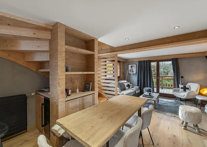 Duplex Lumineux A Megeve, Proche Telecabine Du Jaillet, 2 En Suite, Parking, Casier A - Fr-1-569-77 Megève